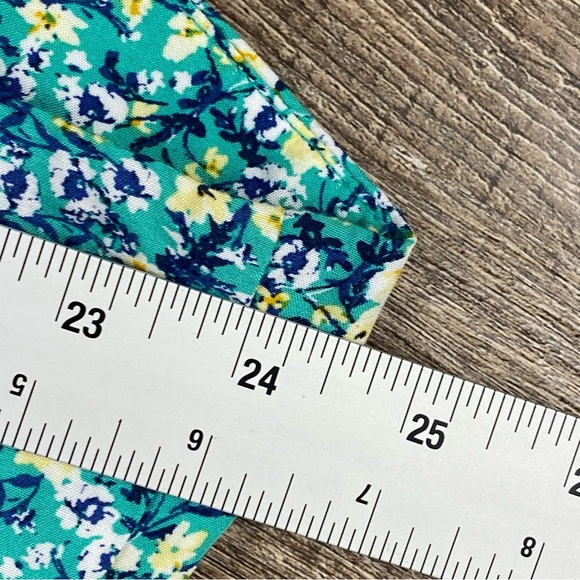 Old Navy Mini Dress Women 4X Colorful Floral Fairy Sleeveless Ruffle Cottagecore - Picture 8 of 8